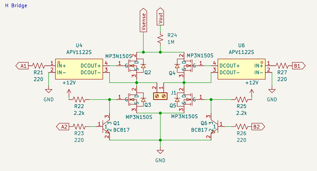 H-Bridge Schematic H-Bridge Schematic