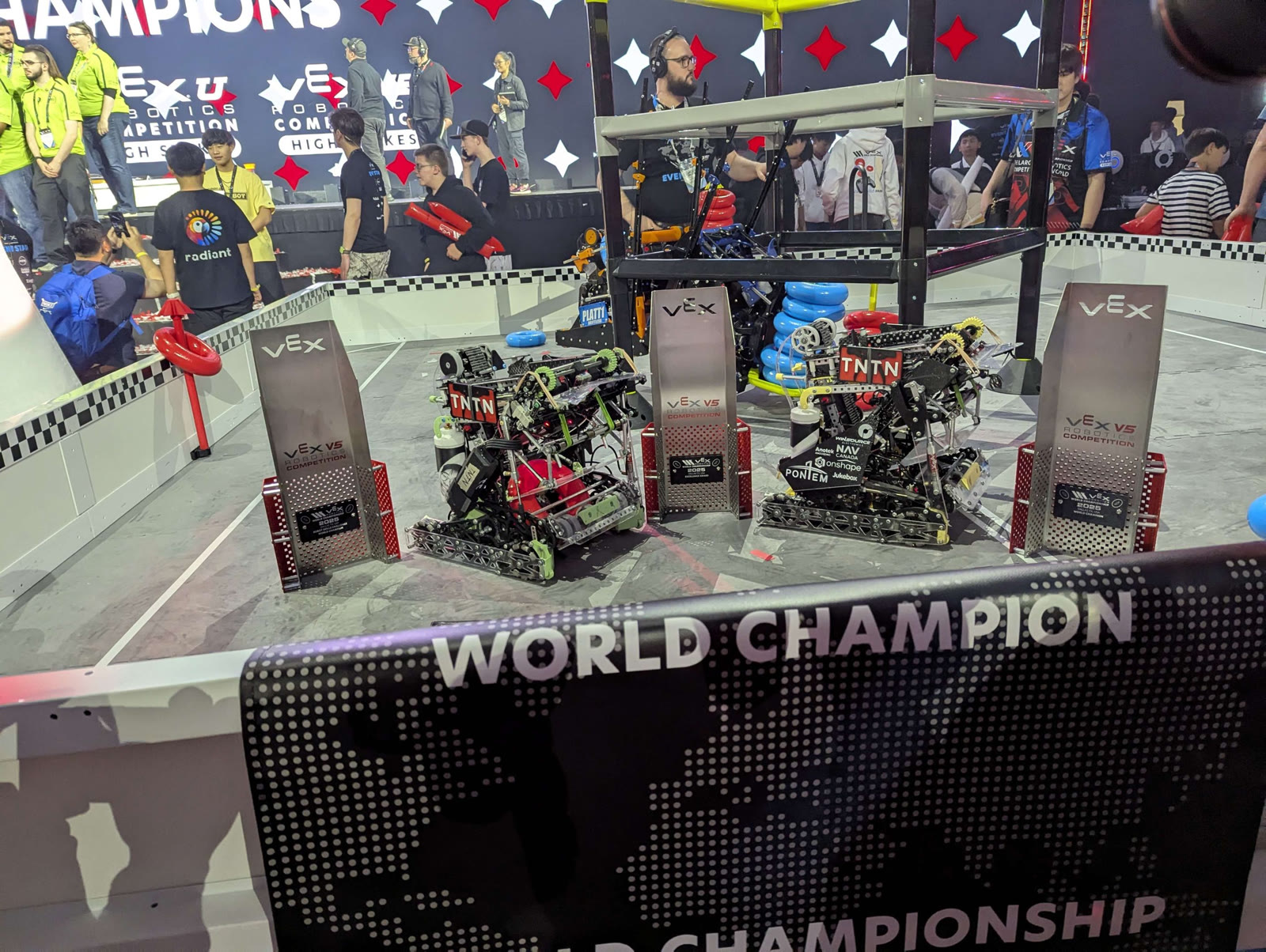 TNTN Robotics at the 2025 VEX U World Championship